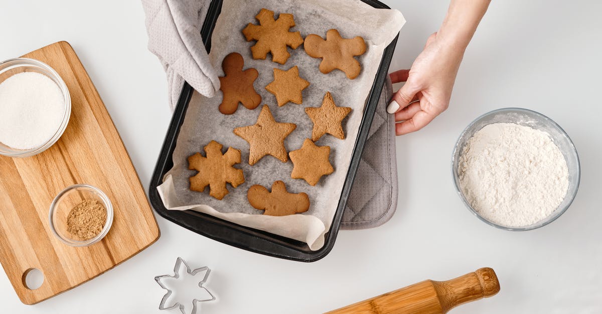 'Sweet milk' substitute in an old recipe - Person Holding a Tray With Different Shapes of Brown Cookies