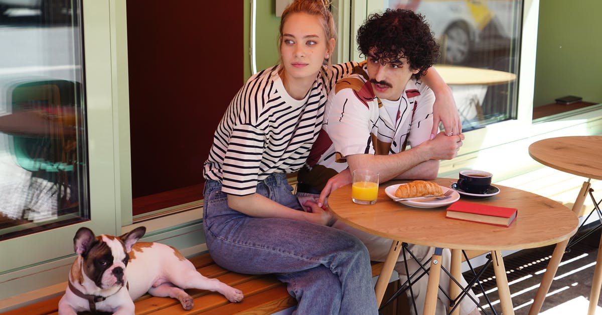 A book about croissants/viennoiserie - Man and Woman Sitting on Brown Wooden Bench