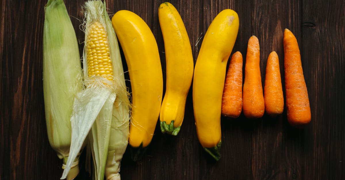 Accidentally ate raw corn starch, is it safe? - Fresh Vegetables on a Wooden Surface