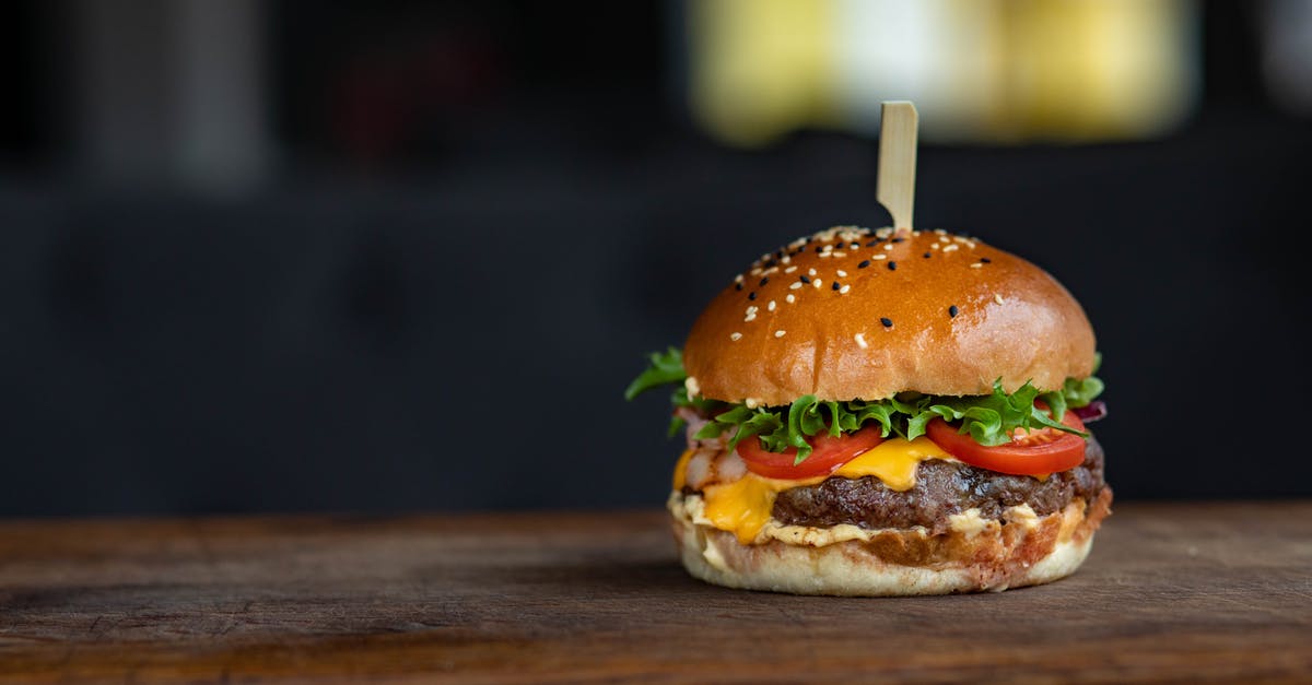 Accidentally wolfed down a rare burger [closed] - Close-Up Photo of Burger