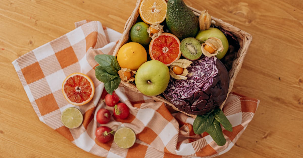 Accidently mixed instant and cooked pudding packages - Assorted Fruits on Brown Woven Basket