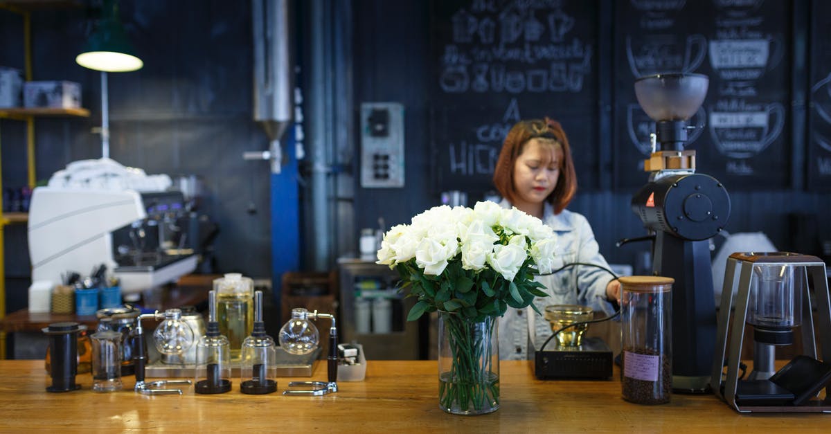 Adding additional water to already simmering bone stock - Woman Wearing Blue Denim Jacket Near White Flower on Table