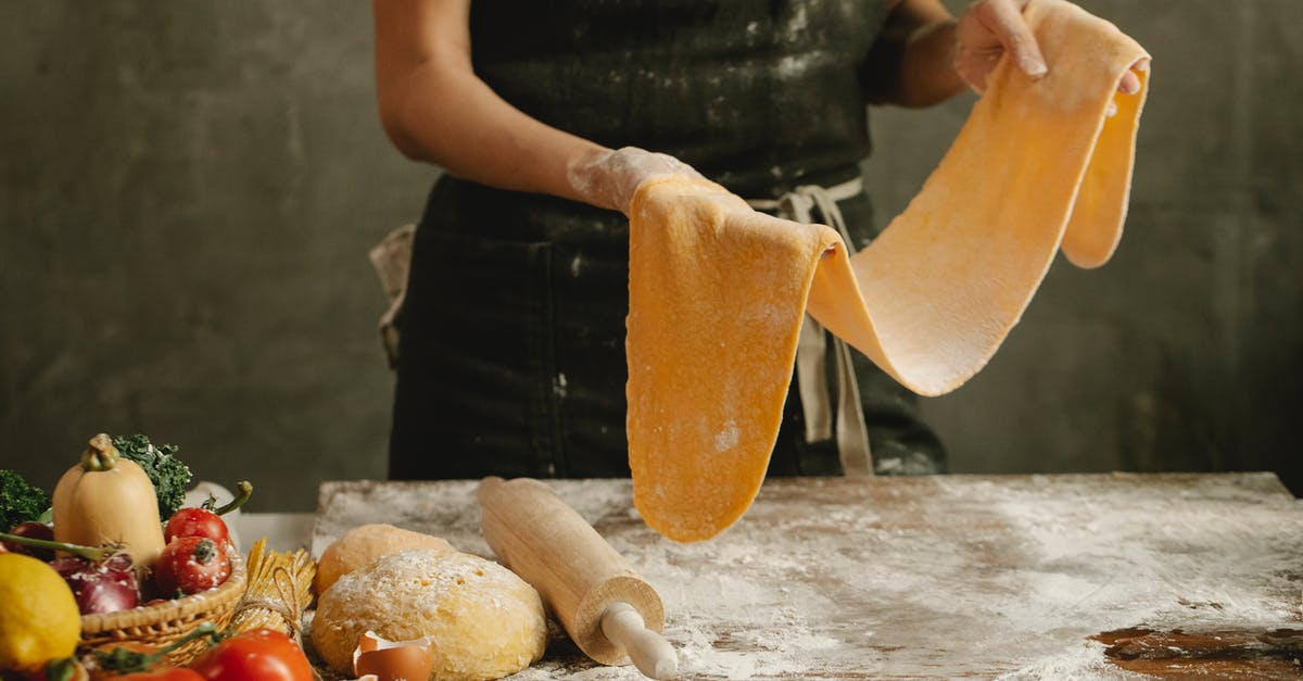 Adding too much flour to bread dough in Kitchenaid Stand Mixer? - Crop baker cooking in kitchen