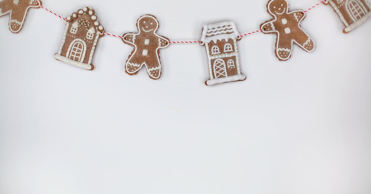 Advice for gingerbread houses? - Photo Of Cookies On String