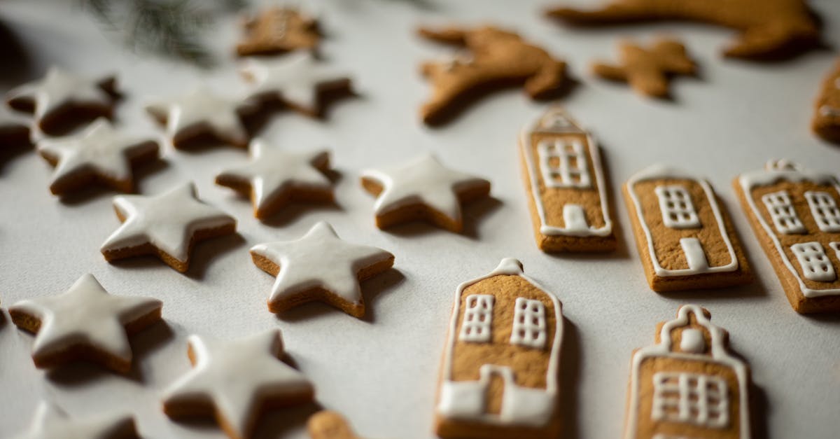 Advice for gingerbread houses? - Gingerbread Cookies Laid on White Surface