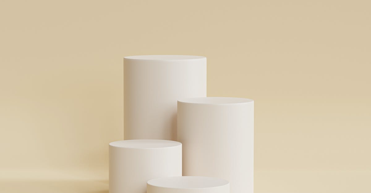 Advice on rendering schmaltz - White Paper Rolls on White Table