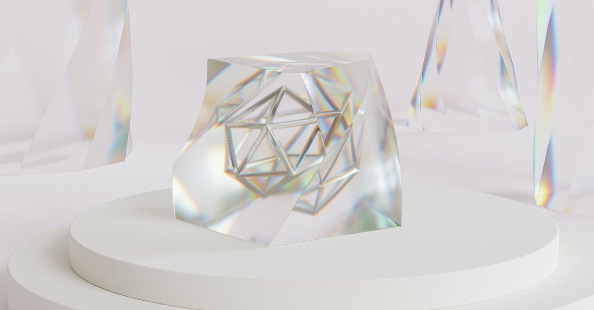 Advice on rendering schmaltz - Clear Diamond on White Round Table