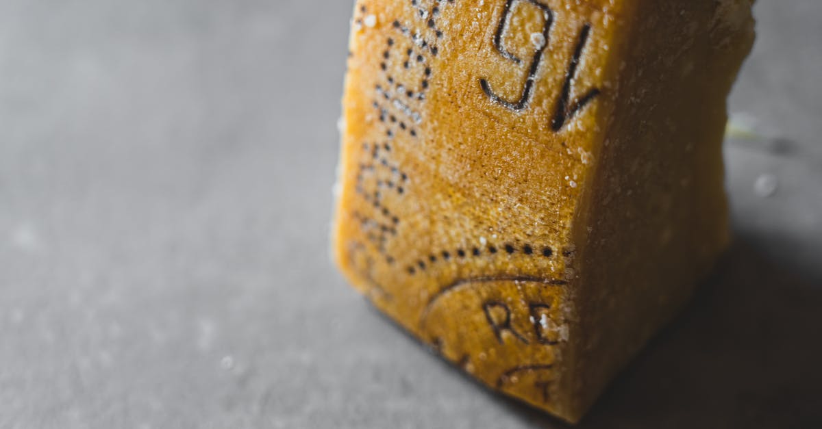 Aging cheese contaminates levain - Parmigiano Cheese