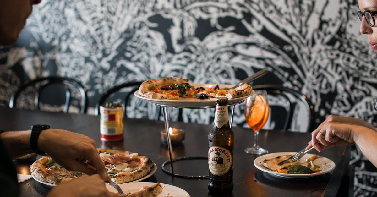 Alcohol evaporation - Person Holding White Ceramic Plate With Food on Table