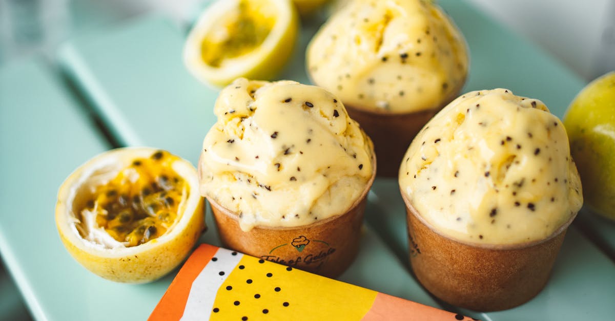 Almond pound cakes erupting - Brown Cookies on White and Yellow Polka Dot Paper