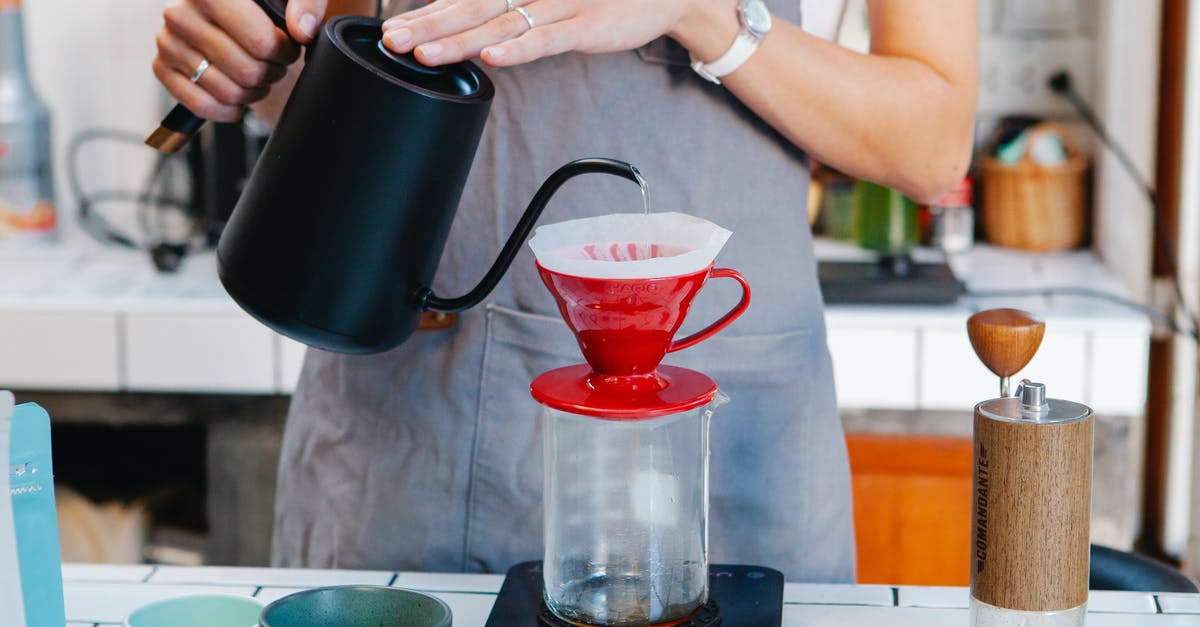 Alternative Binding Ingredient for Sugar in Flapjacks? (British style) - Woman preparing coffee with filter dripper