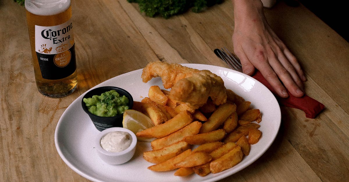 Alternative fish for Fish and Chips - Fish and Chips on the White Plate Beside the Glass of Beer