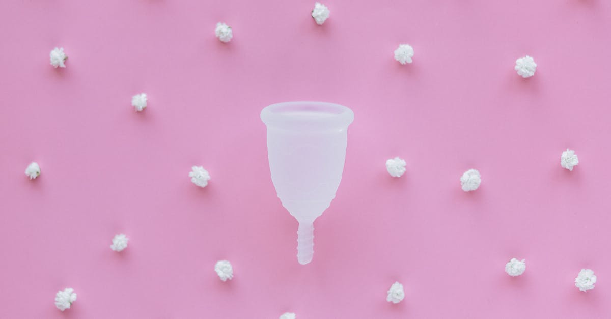 Alternative to Food Grade Silicone - White Plastic Cup on Pink and White Polka Dot Textile