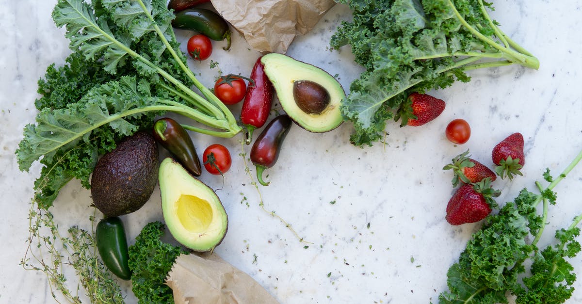 Alternatives to massaging fresh kale? - Flat-lay Photo of Fruits and Vegetables