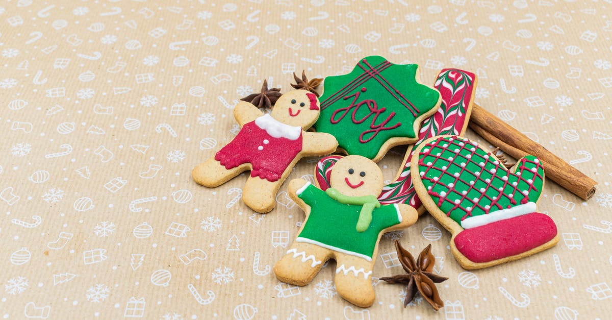 Aluminized Paper Wrapper Sides - Assorted Christmas Cookies over a Paper Wrap