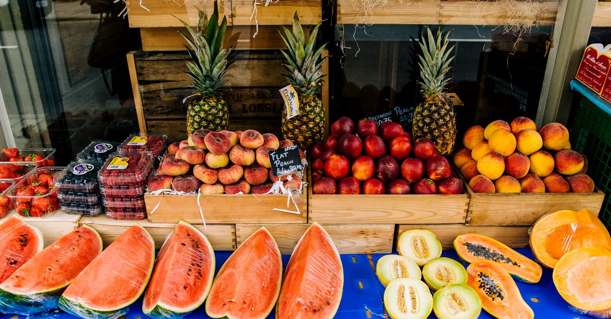 Animal Stock from Vegetable Stock - Sliced Fruit Stall