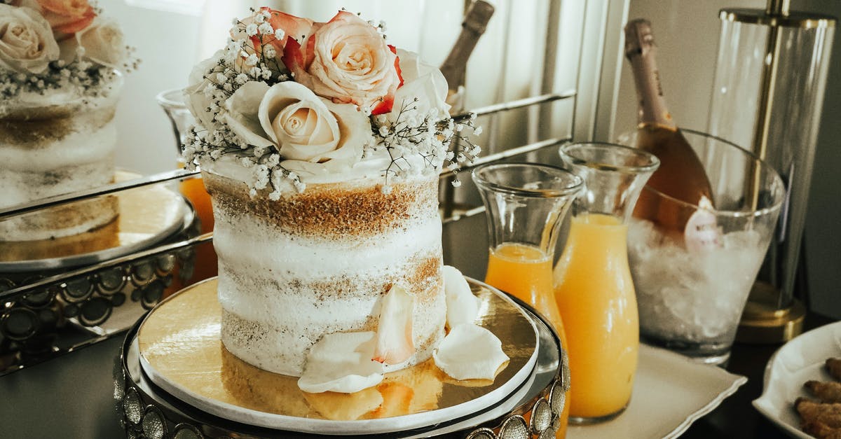 Any strategies or tips on how to make juice into creams for filling cakes? - White and Pink Rose in Clear Glass Vase