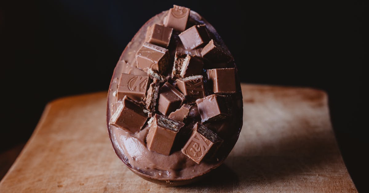 Are all dark chocolates with the same amount of cocoa equal? - Photo Of Chocolate On An Egg Shape