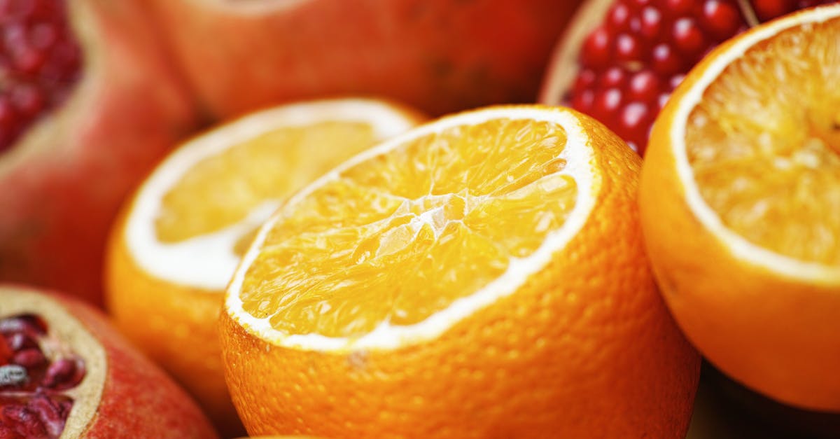 Are Blood Oranges actually that red - Close-up Photo of Sliced Orange and Grapefruit Fruits