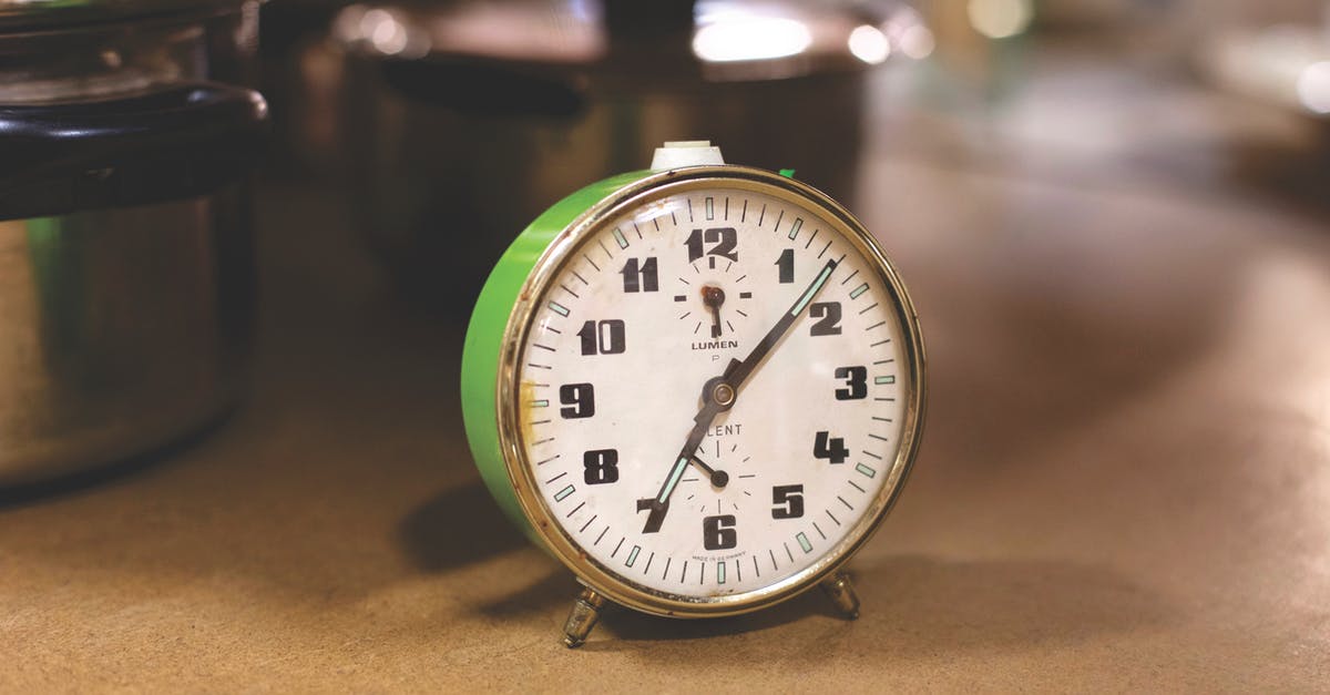 Are cooking show minutes really minutes? - Free stock photo of accuracy, alarm clock, analogue