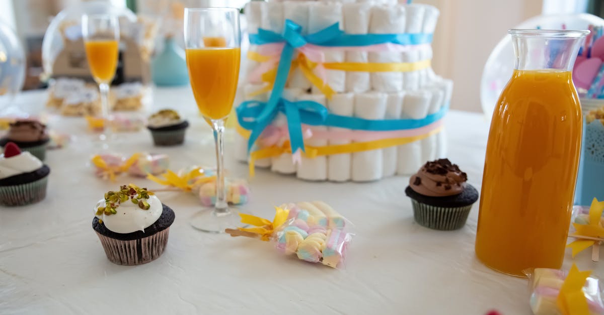 Are homemade versions of popular food more liable to spoil? - Cupcakes on White Table Cloth