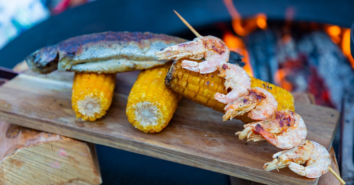 Are non-brisket cuts suitable for corned beef? - Close-up of Roasted Prawns with Fish and Corn