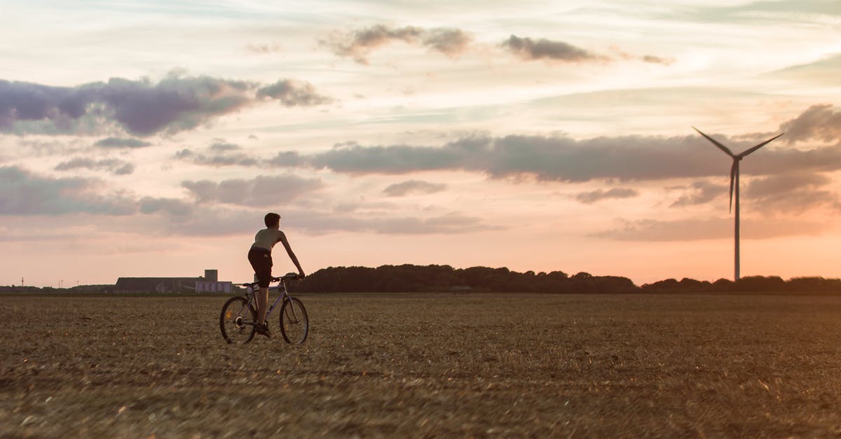 Are Santoku blades ambidextrous? - Man Cycling Near Wind Mill