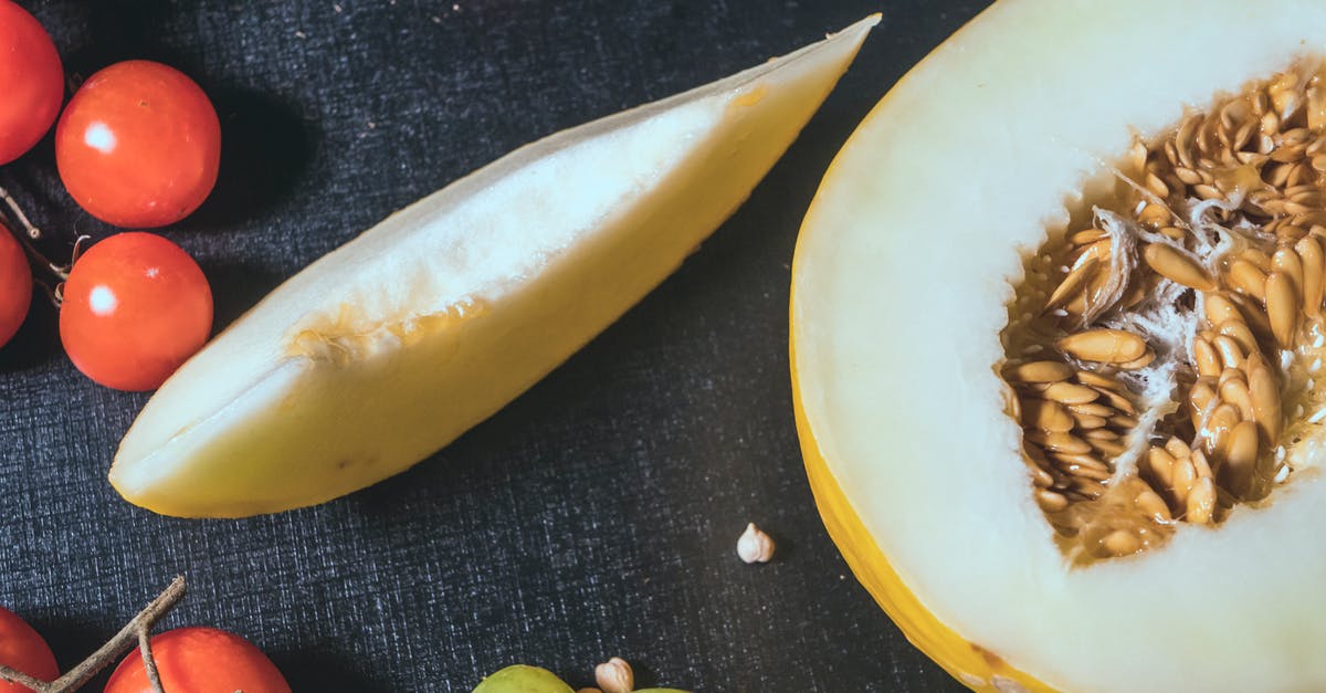 Are seeds in melons and other fruits good to eat? - Melon Near Sliced Avocado