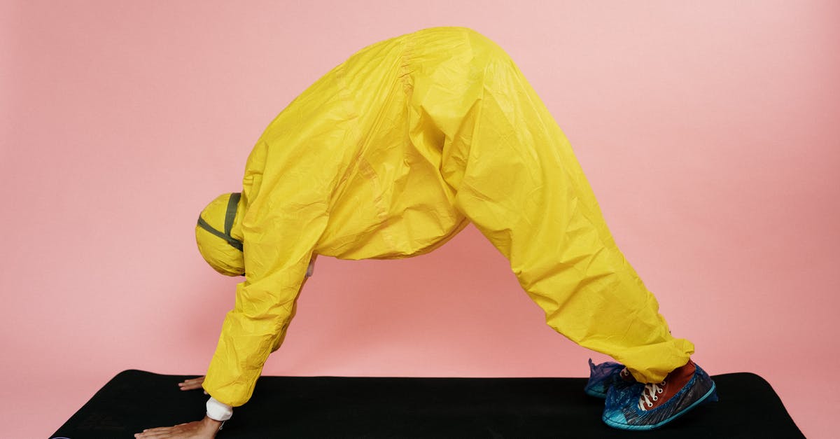 Are silicone baking mats safe for heating enchiladas? - Person In Yellow Protective Suit Doing A Yoga Pose