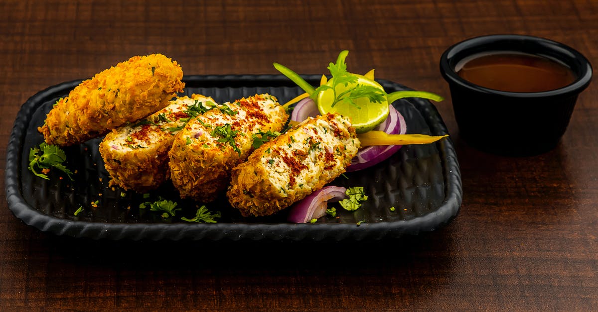 Are the molecular gastronomy additives kosher? - Fried Chicken on Black Plastic Tray