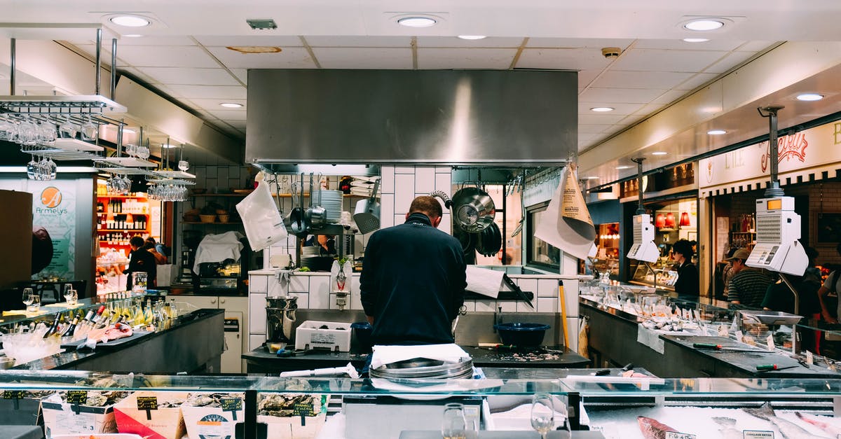 Are there any cookbooks specifically designed for restaurant-level chefs/cooks? - Men Wearing a Black Lapel in a Store