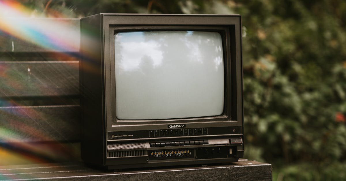 Are there any natural preservatives that can be used in Soups or Stews? - Retro TV set on bench in park