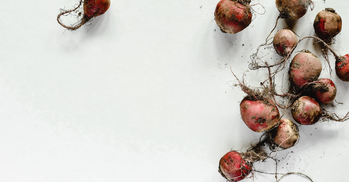 Are these beets still edible? - Red Round Root Crops on a White Table