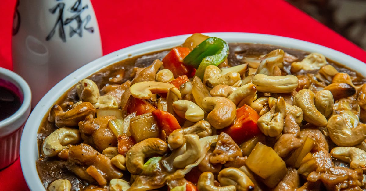 Are these cashew nuts mouldy? - Food Meal In  White Ceramic Bowl