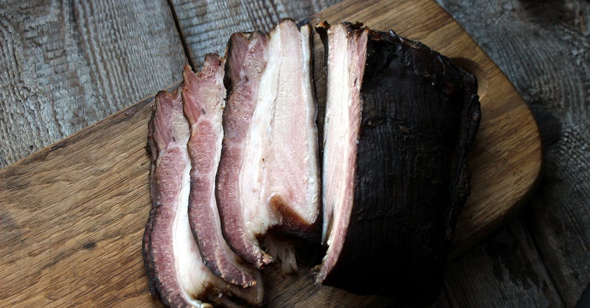 Artificial Wood Chips/Smoke for smoking meat - High Angle View of Bread on Table