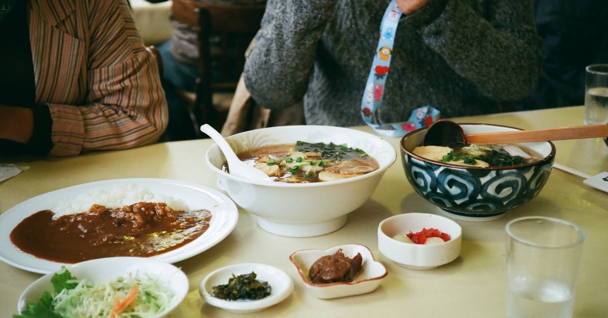 Astringent Dishes - Cooked Food on the Table