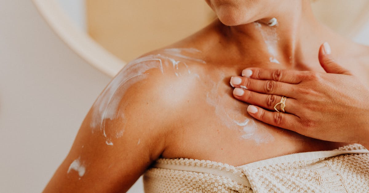 Australian Thickened Cream - Woman Putting Cream on Skin