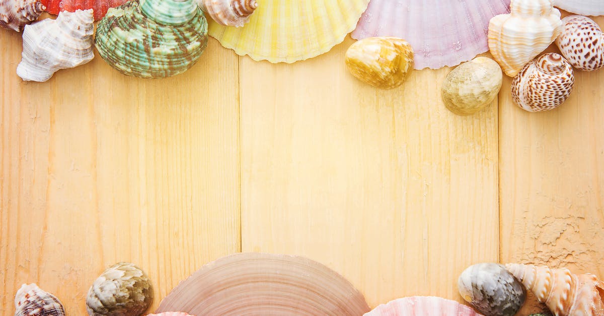 Avoiding gritty cockles - Assorted-color Seashells