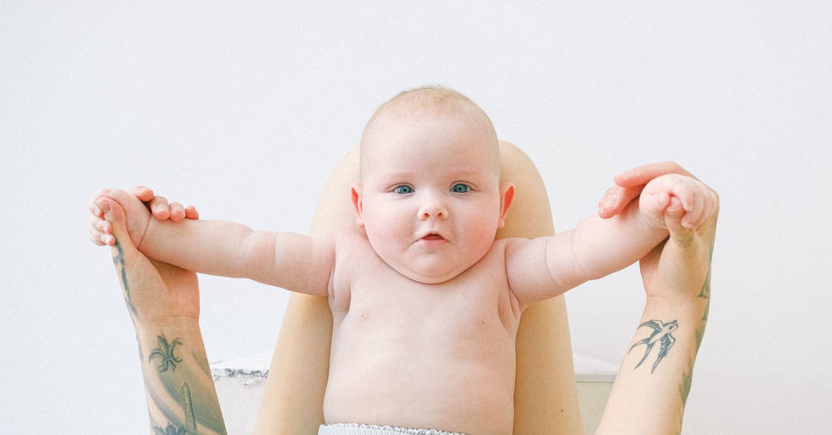 Baby lamb leg - possible to slow roast? - Unrecognizable woman holding baby by hands on knees in light bedroom