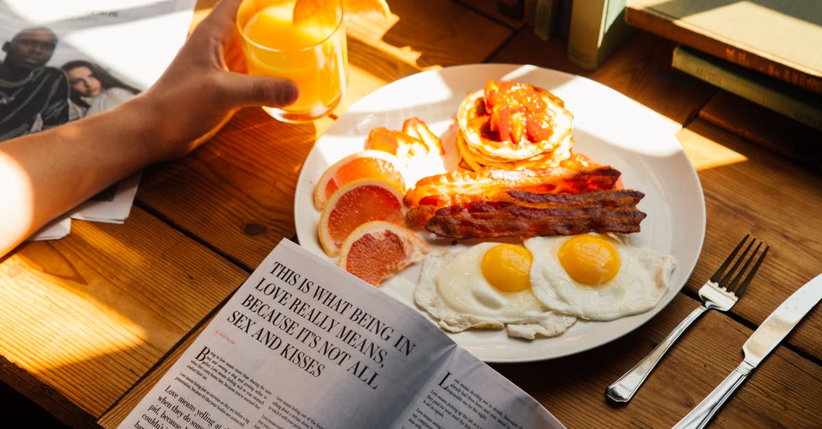 Bacon substitution - Cooked Food On A Plate