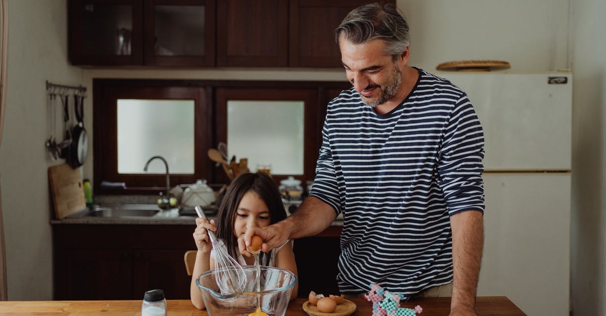 Bad eggs in baking? - 
A Father Baking with His Daughter