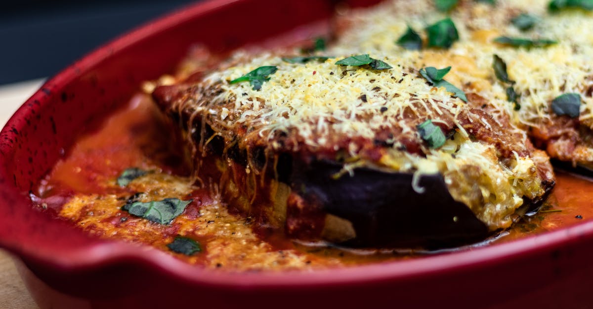 Baked eggplant is bitter - is there a way to fix it? - Plated Grilled Meal