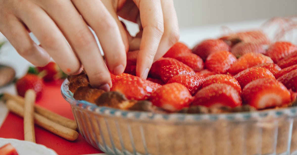 Baked eggplant is bitter - is there a way to fix it? - Person Fixing the Strawberries on Pie