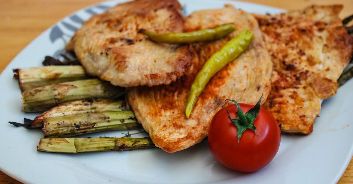 Baking batter-covered chicken instead of frying? - Fried Dish on Plate