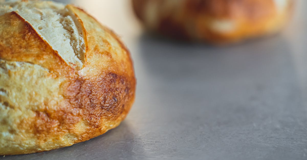 Baking bread ... without crust? - Fluffy Brown Bread on Table