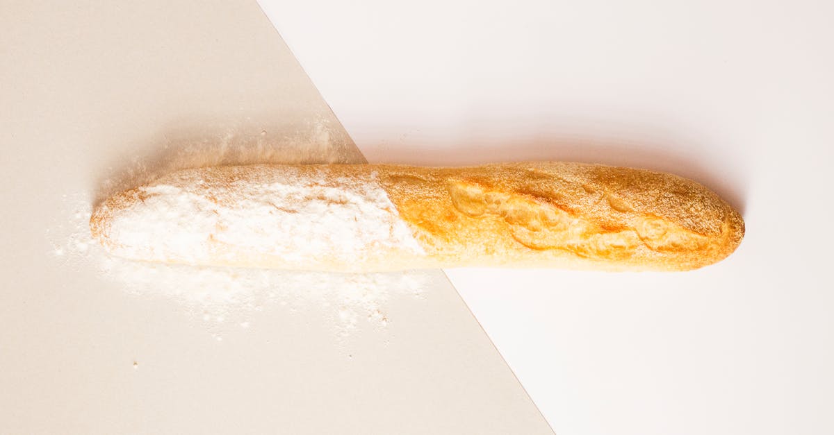 baking bread with all-purpose flour - Baguette on White Surface