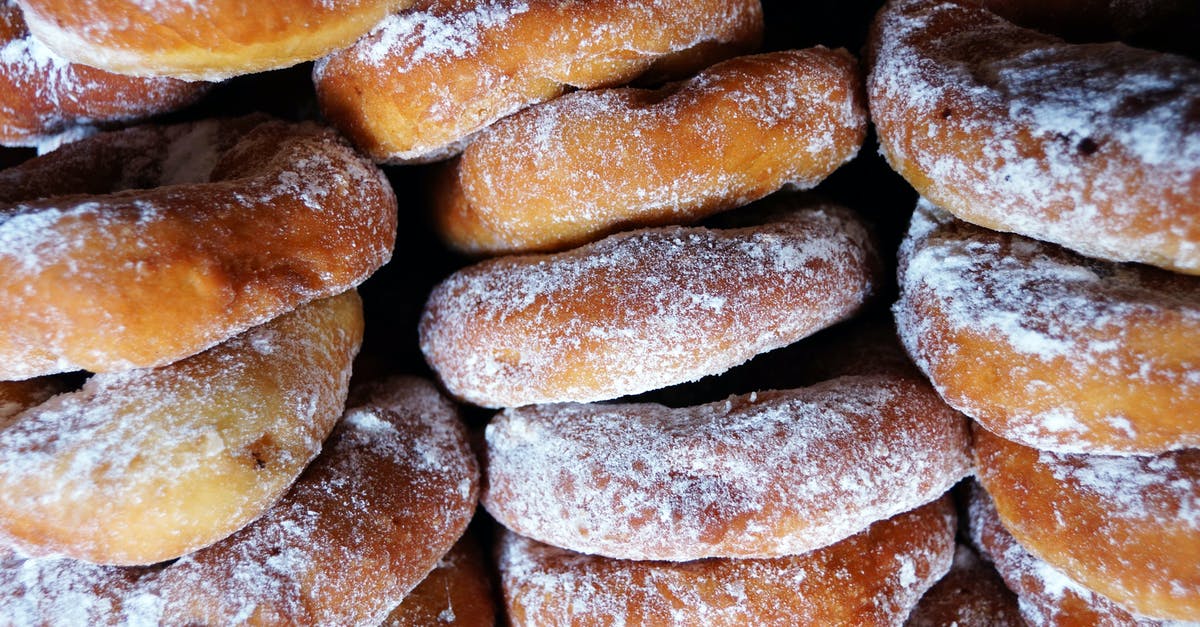 Baking cakes and breads - Cooked Doughnut Lot