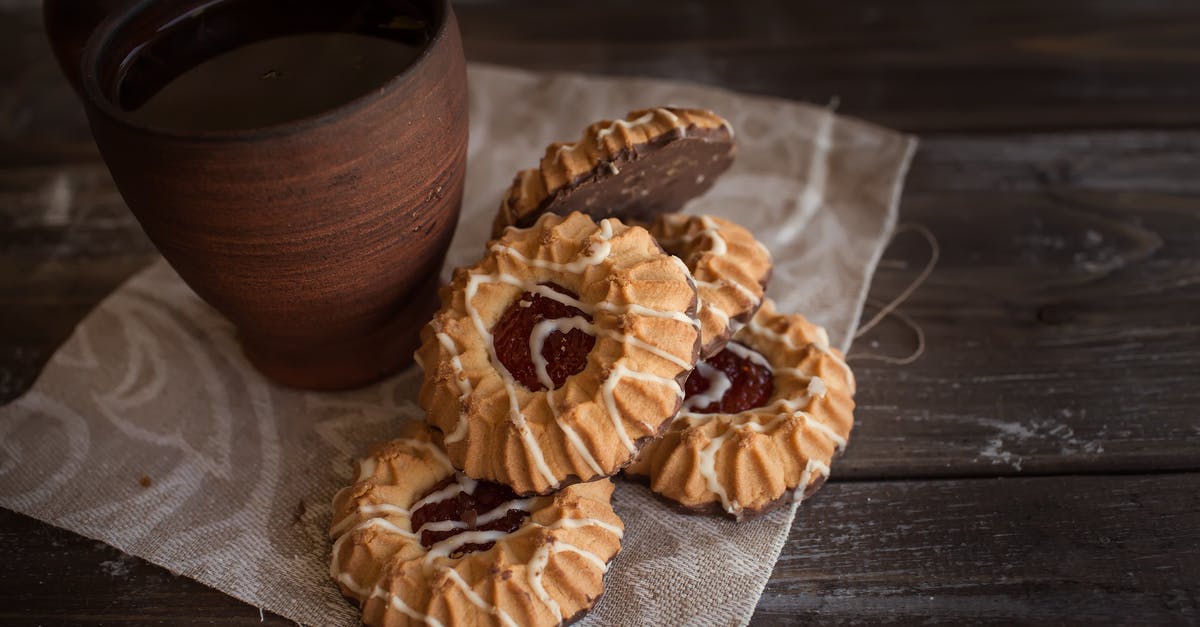 Baking Dark Chocolate in Cookies Without Burning Them - Brown Mug Beside Cookies