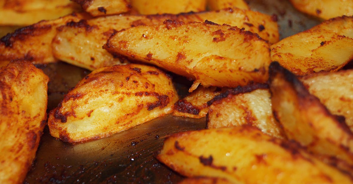 Baking scalloped potatoes at 275 °F instead of at 400 °F - Potato Fries