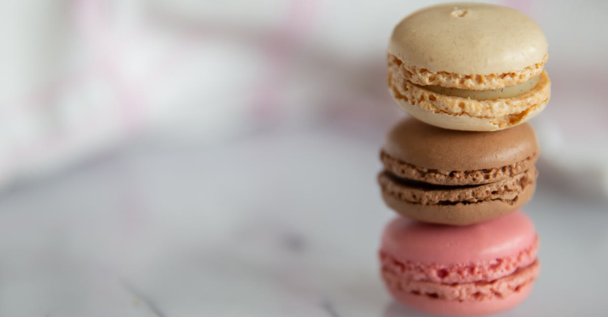 Balance overly sweet liqueurs - Selective Focus Photo of a Stack of Macaroons